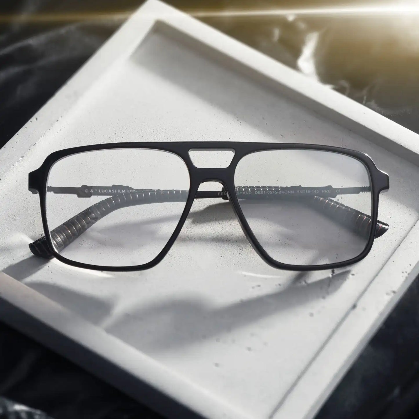 FENNEC SHAND™ - BLACK + GLASSES