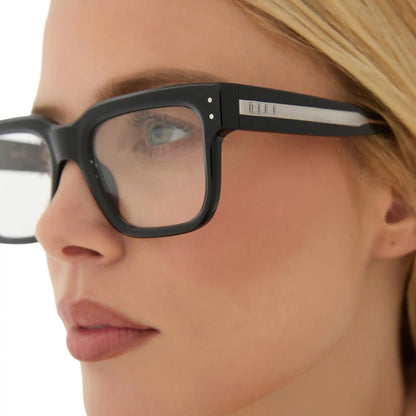 CASH - BLACK + GLASSES