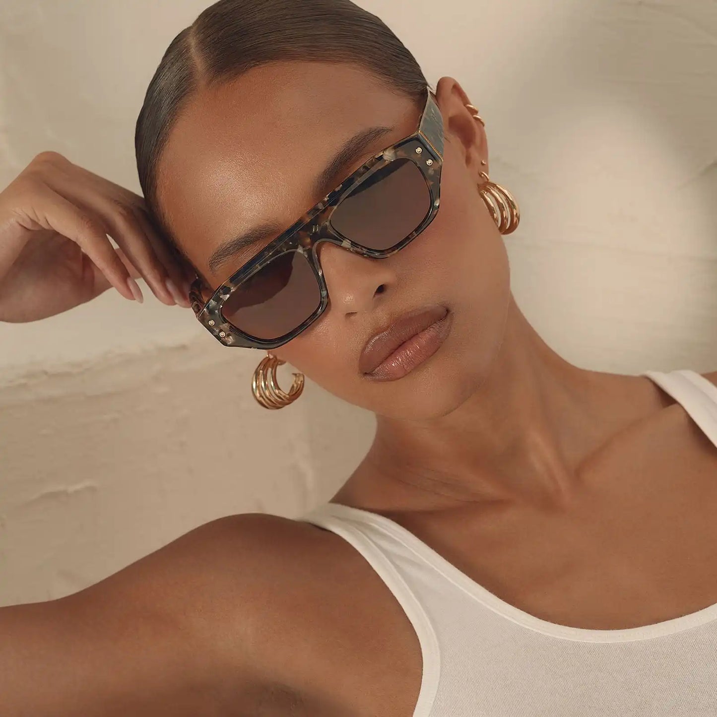 CALLA - TORTOISE + BROWN + POLARIZED + SUNGLASSES