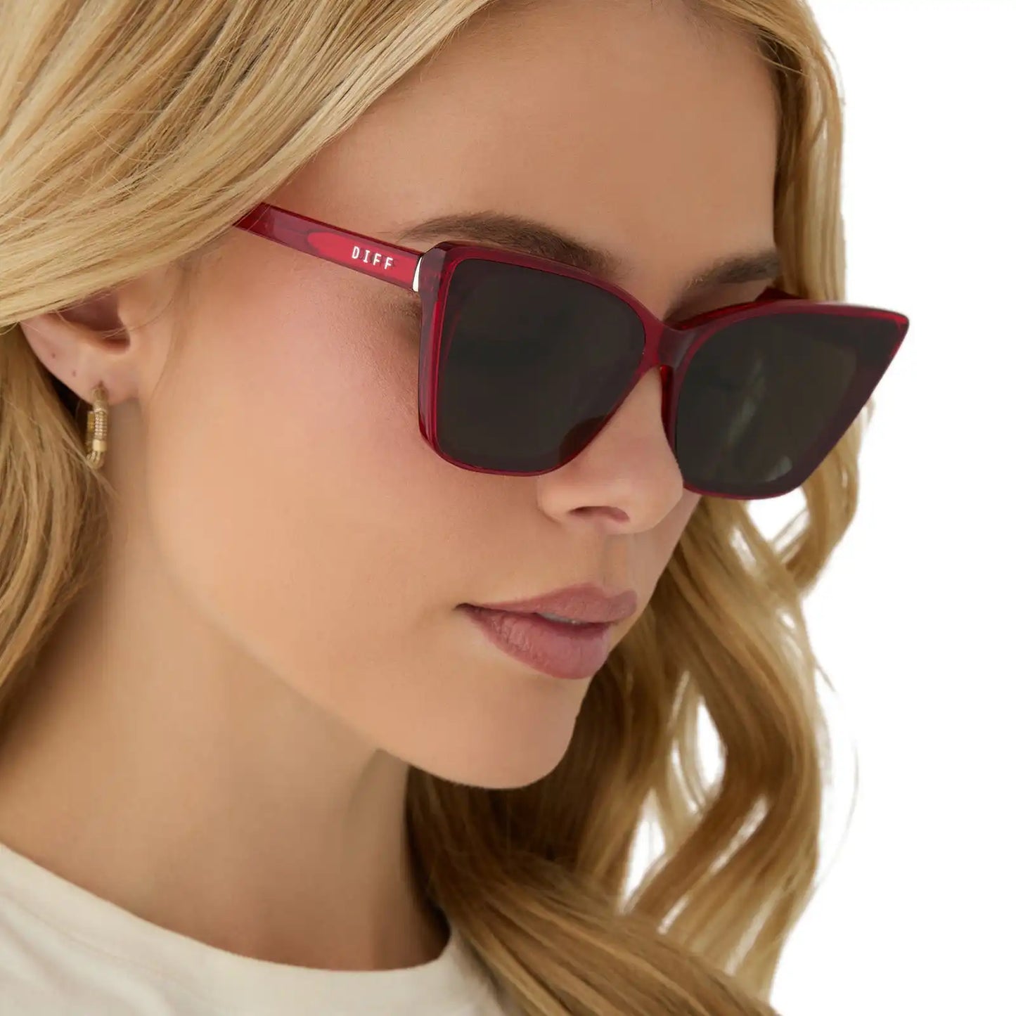 ALINA - RED HOT SUMMER + GREY SUNGLASSES