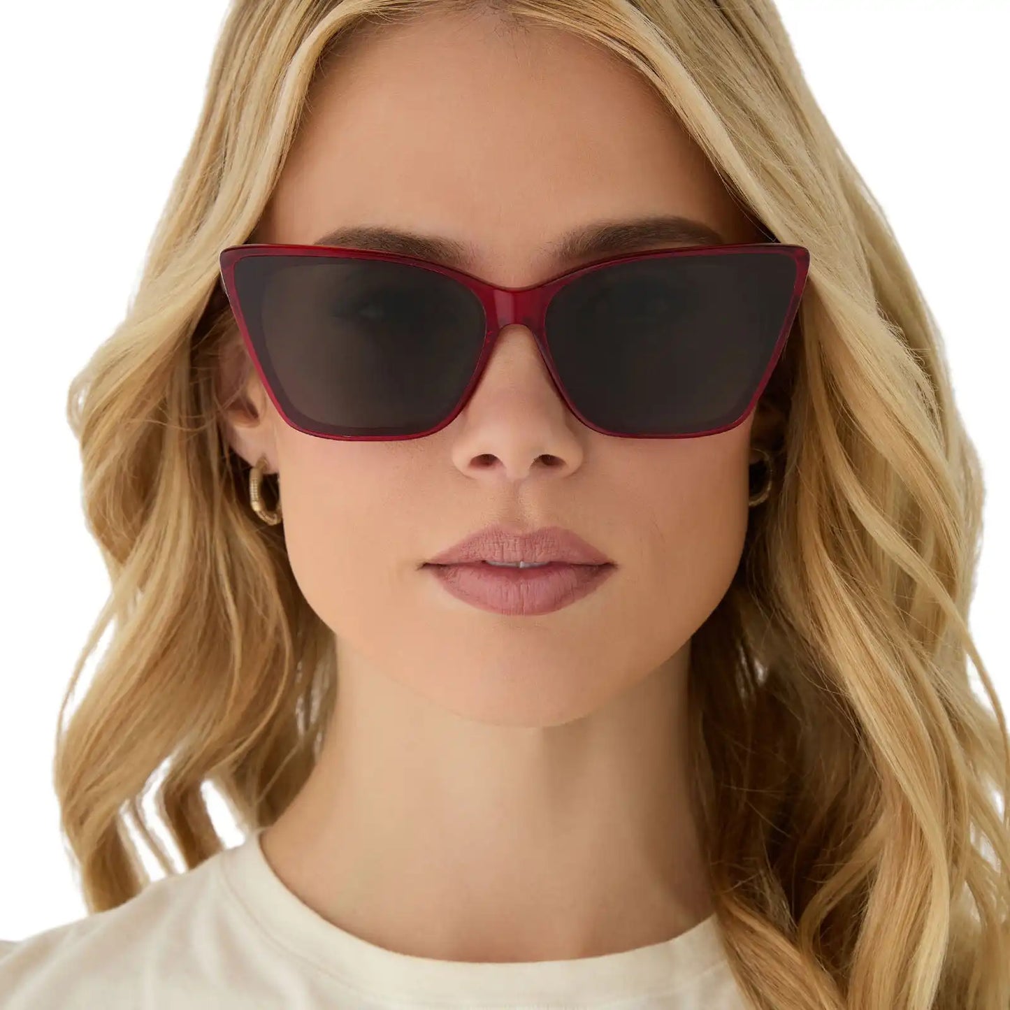 ALINA - RED HOT SUMMER + GREY SUNGLASSES