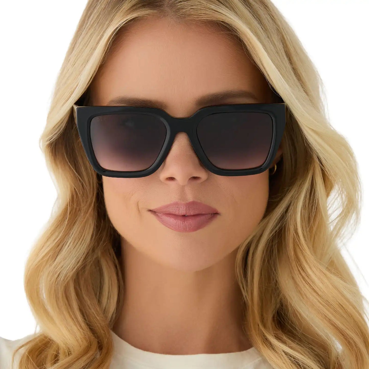AMARA - BLACK + GREY GRADIENT SUNGLASSES