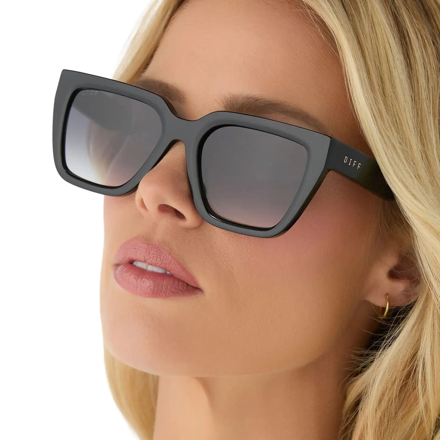 AMARA - BLACK + GREY GRADIENT SUNGLASSES