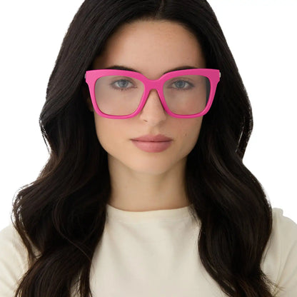 BELLA - BRIGHT PINK + BLUE LIGHT GLASSES