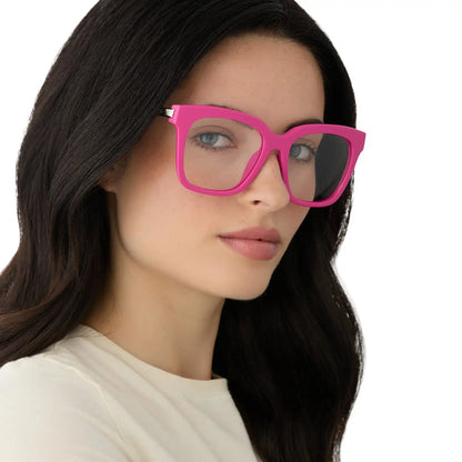 BELLA - BRIGHT PINK + BLUE LIGHT GLASSES