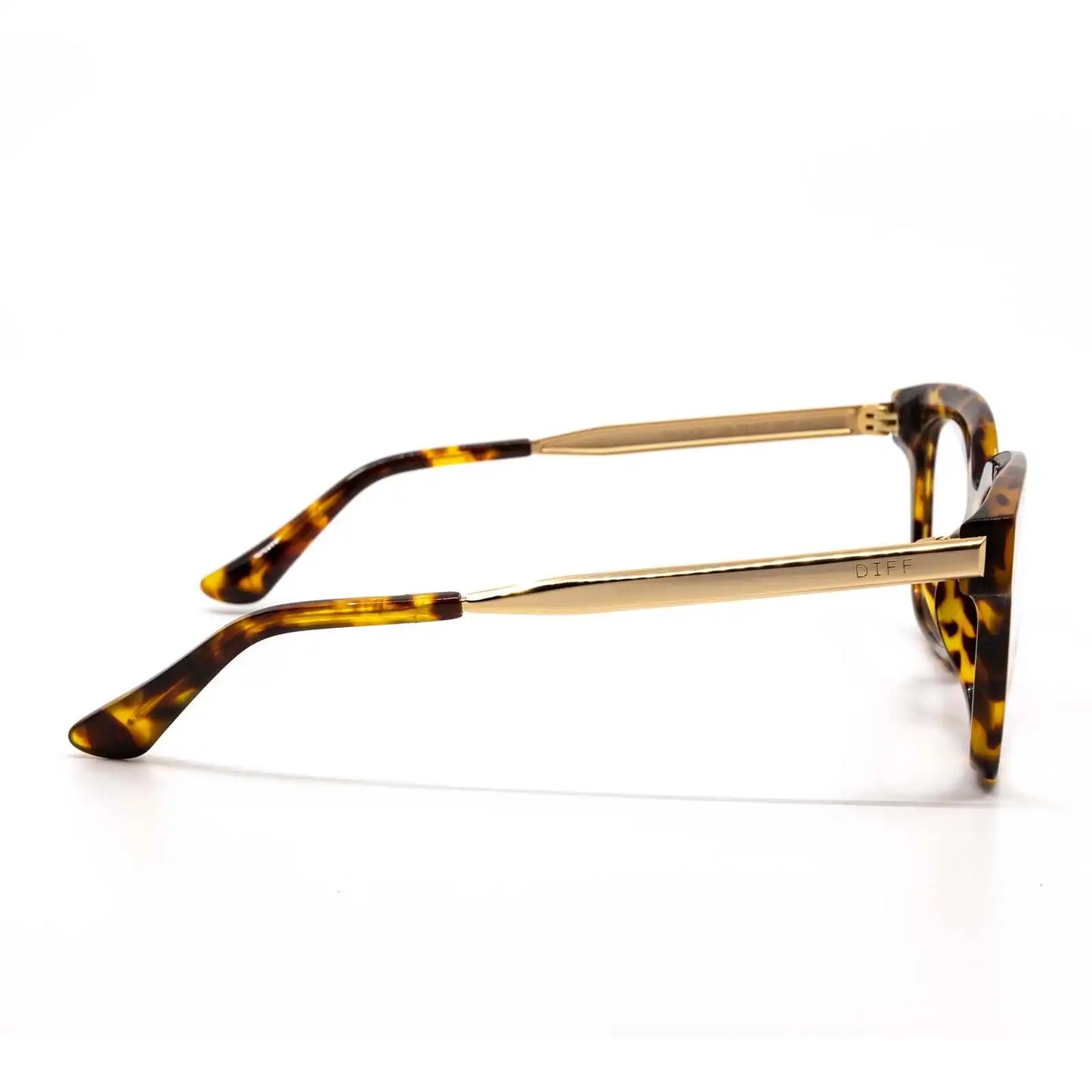 BELLA XS - AMBER TORTOISE + GLASSES
