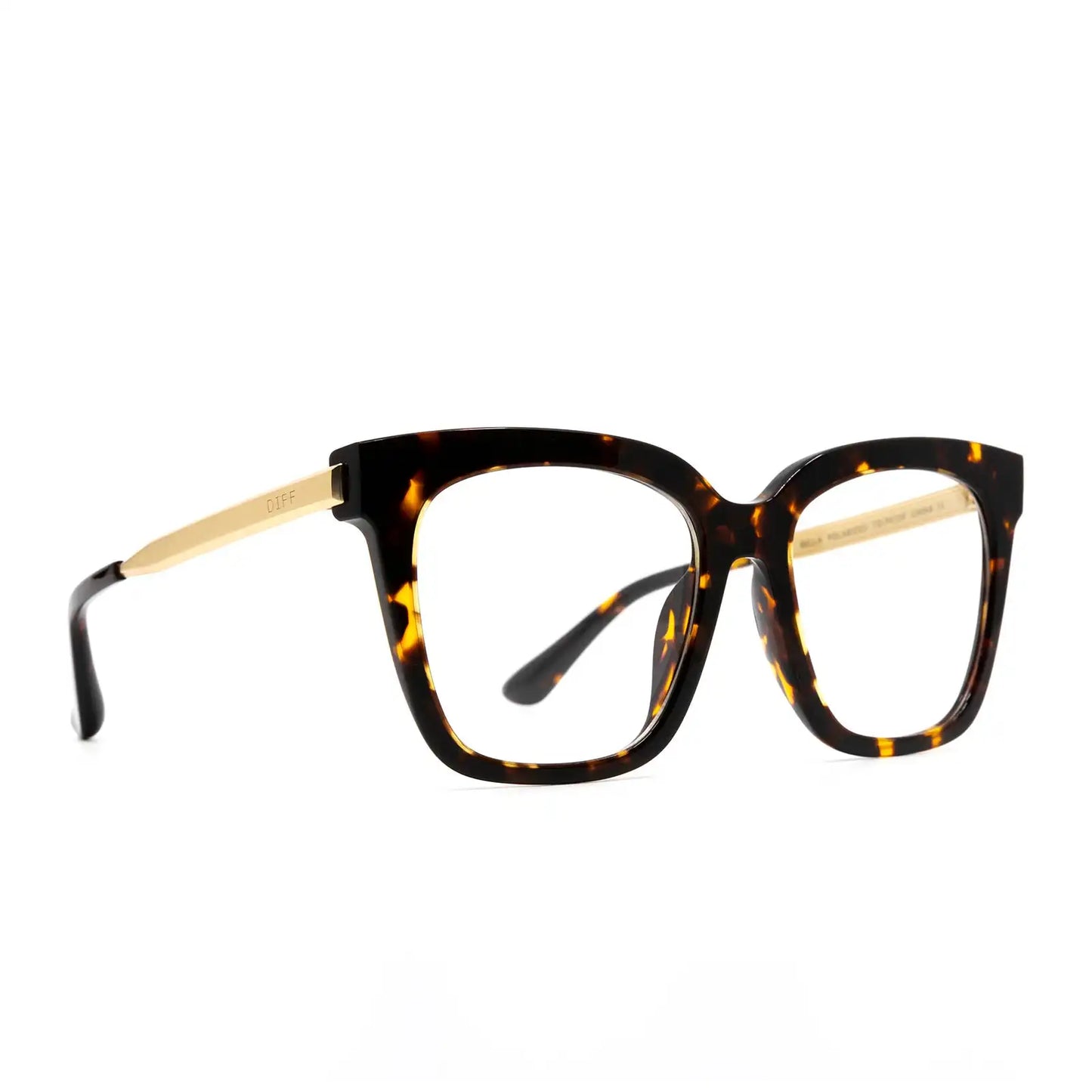 BELLA - TORTOISE + GLASSES