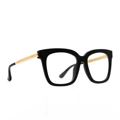 BELLA - MATTE BLACK + GLASSES
