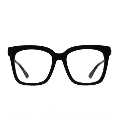 BELLA - MATTE BLACK + GLASSES