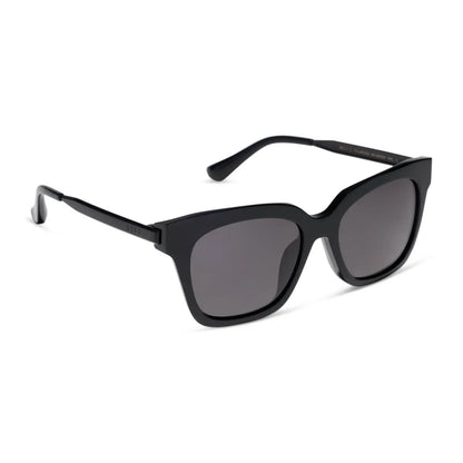 BELLA XS - BLACK + GREY + POLARIZED SUNGLASSES