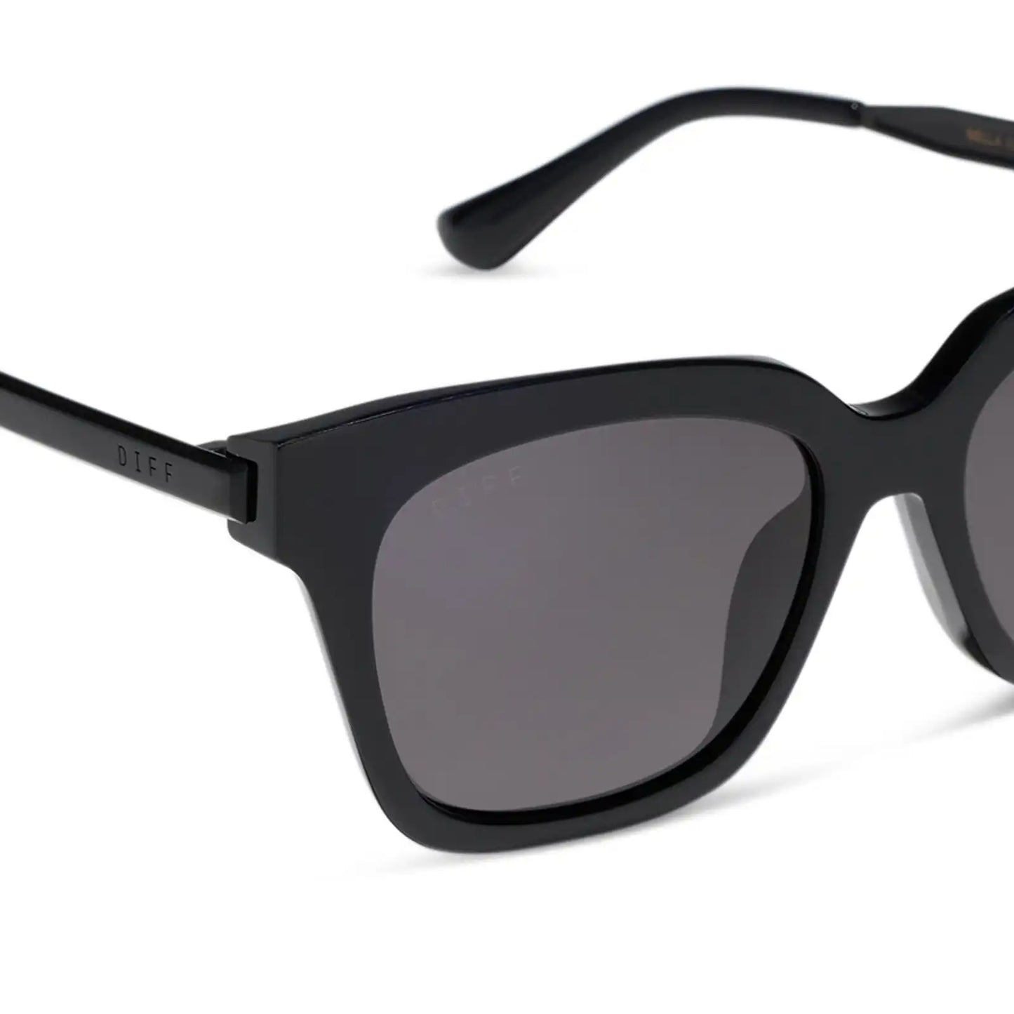 BELLA XS - BLACK + GREY + POLARIZED SUNGLASSES