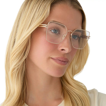 BONNIE - SILVER + GLASSES