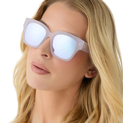 BELLA II - THISTLE + LAVENDER MIRROR SUNGLASSES