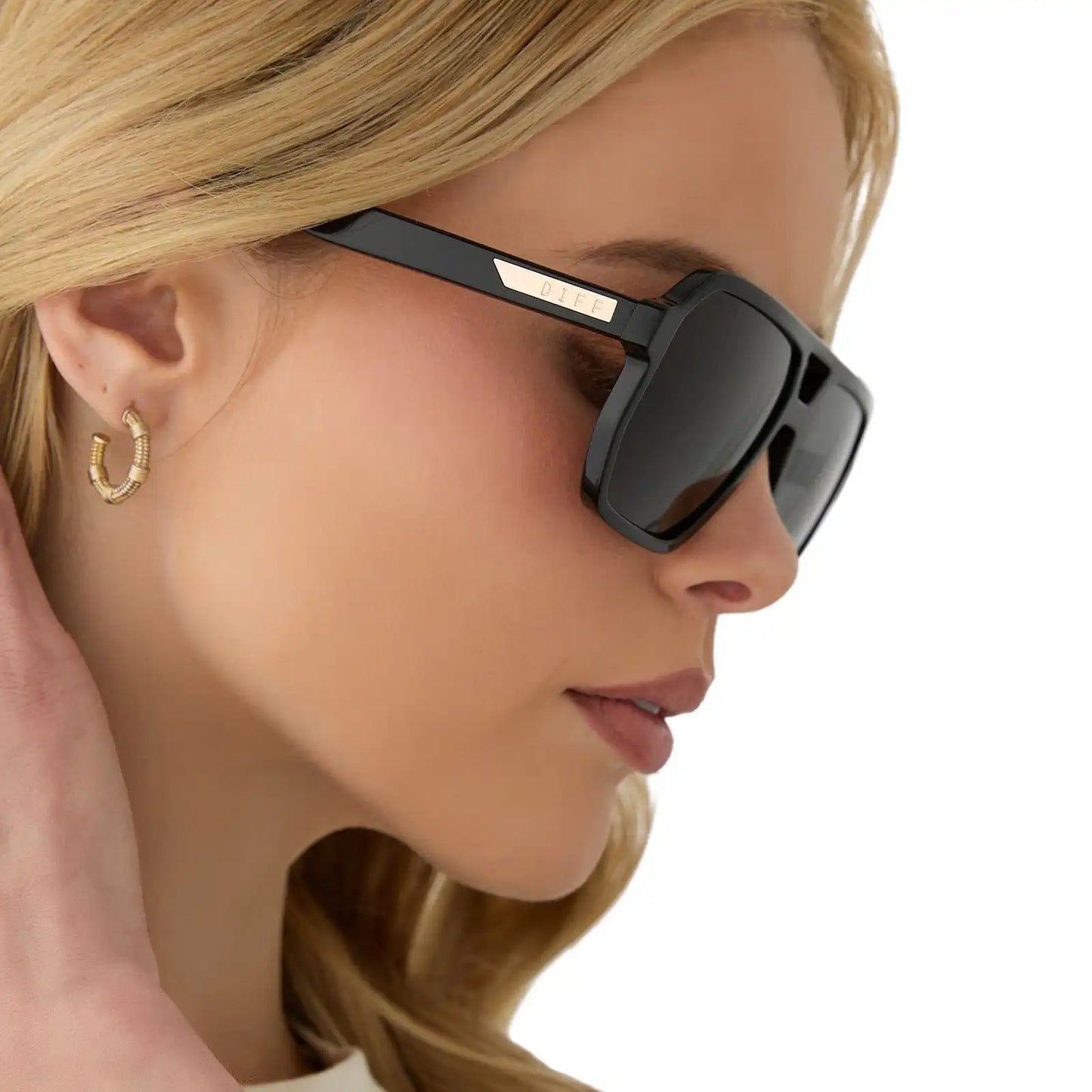 CAMERON - BLACK + GREY + POLARIZED SUNGLASSES