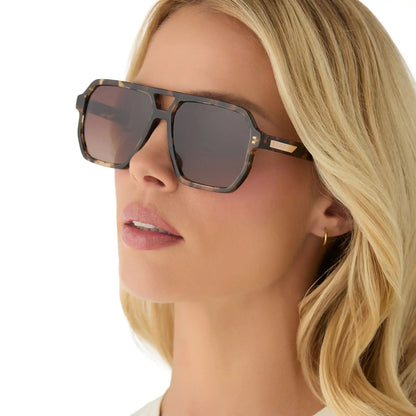 CAMERON - ESPRESSO TORTOISE + BROWN GRADIENT + POLARIZED SUNGLASSES