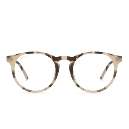 SAWYER - CREAM TORTOISE + BLUE LIGHT TECHNOLOGY GLASSES