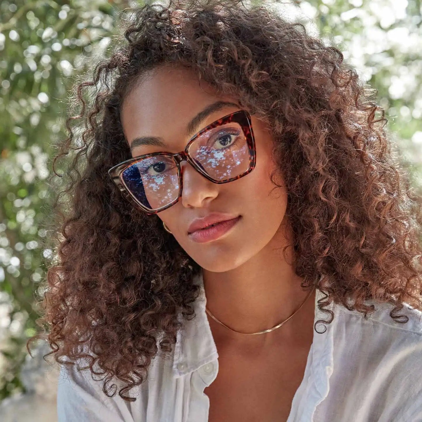 BECKY II - LEOPARD TORTOISE + GLASSES