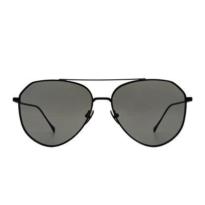 DASH - MATTE BLACK + SOLID GREY + POLARIZED SUNGLASSES