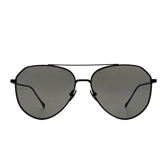 DASH - MATTE BLACK + SOLID GREY + POLARIZED SUNGLASSES