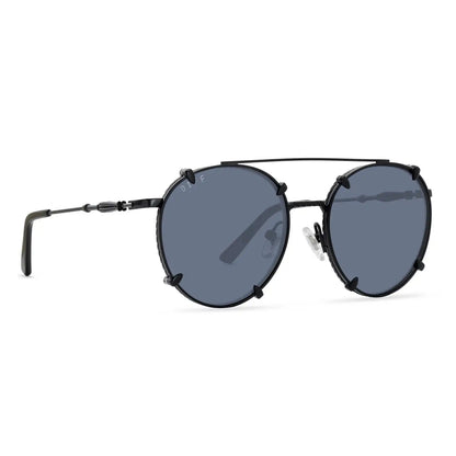 RAVENCLAW™ - SCHOLARLY MATTE BLACK + TWILIGHT BLUE SUNGLASSES