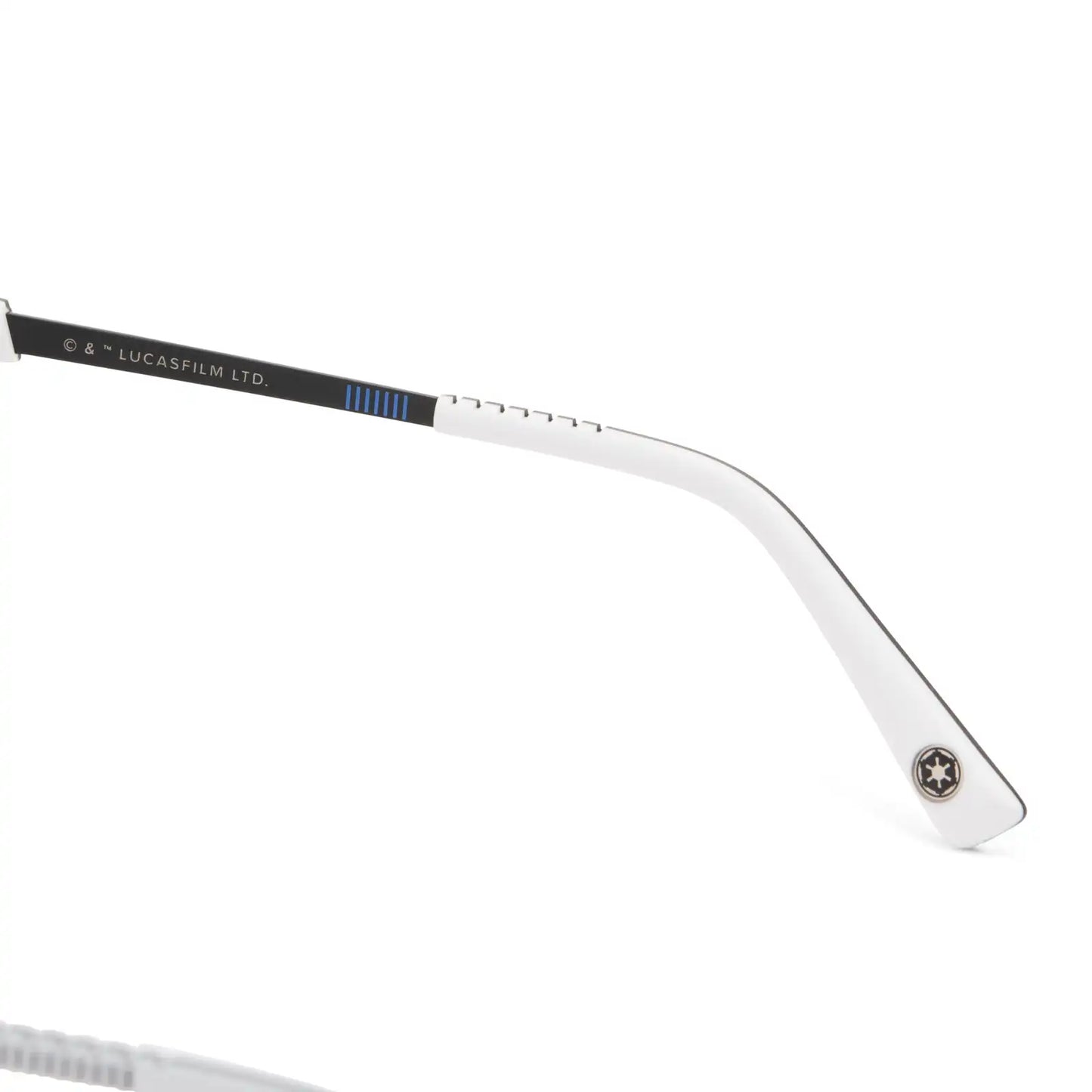 STORMTROOPER - GALACTIC WHITE + BLACK POLARIZED SUNGLASSES
