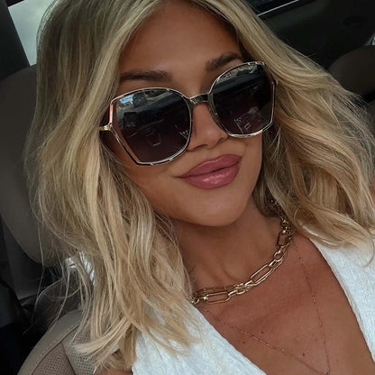 DONNA III - GOLD + MIDNIGHT GRADIENT + POLARIZED SUNGLASSES