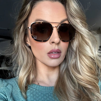 JORDAN - ESPRESSO TORTOISE + BROWN GRADIENT + POLARIZED SUNGLASSES
