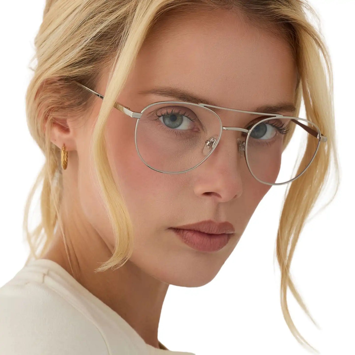 EMERSON - SILVER + GLASSES