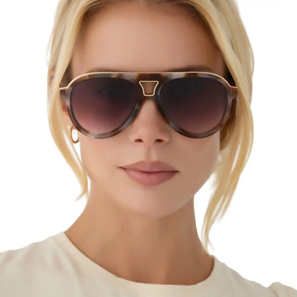 TOSCA III - DOVE TORTOISE + BROWN GRADIENT + SUNGLASSES