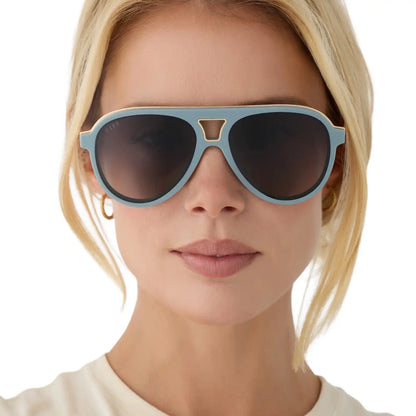 TOSCA III - DEW DROP + GREY GRADIENT + POLARIZED + SUNGLASSES