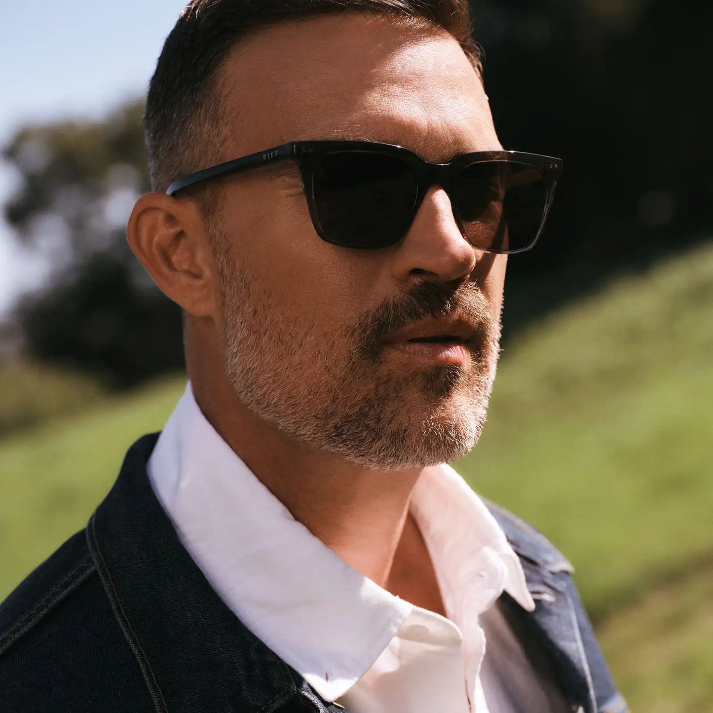 BILLIE - WHISKEY + GREY POLARIZED SUNGLASSES