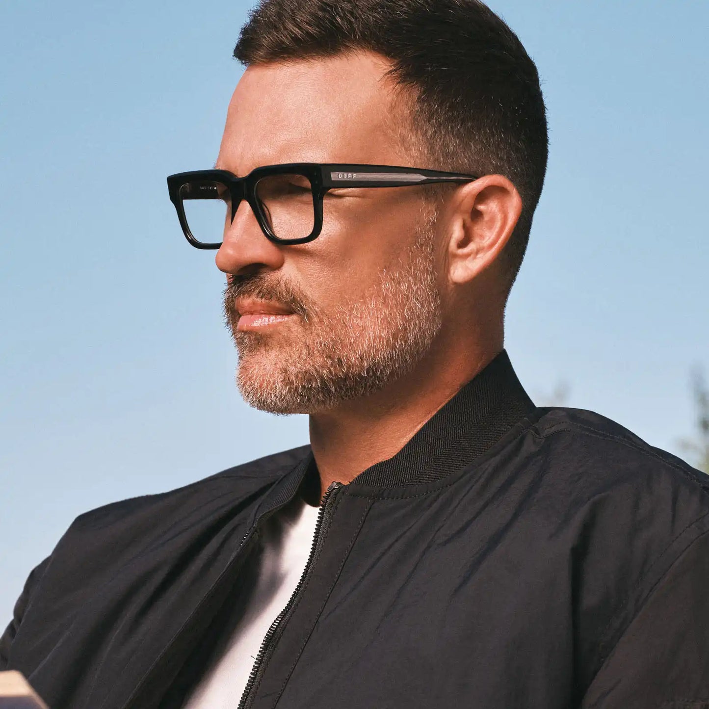 CASH - BLACK + GLASSES