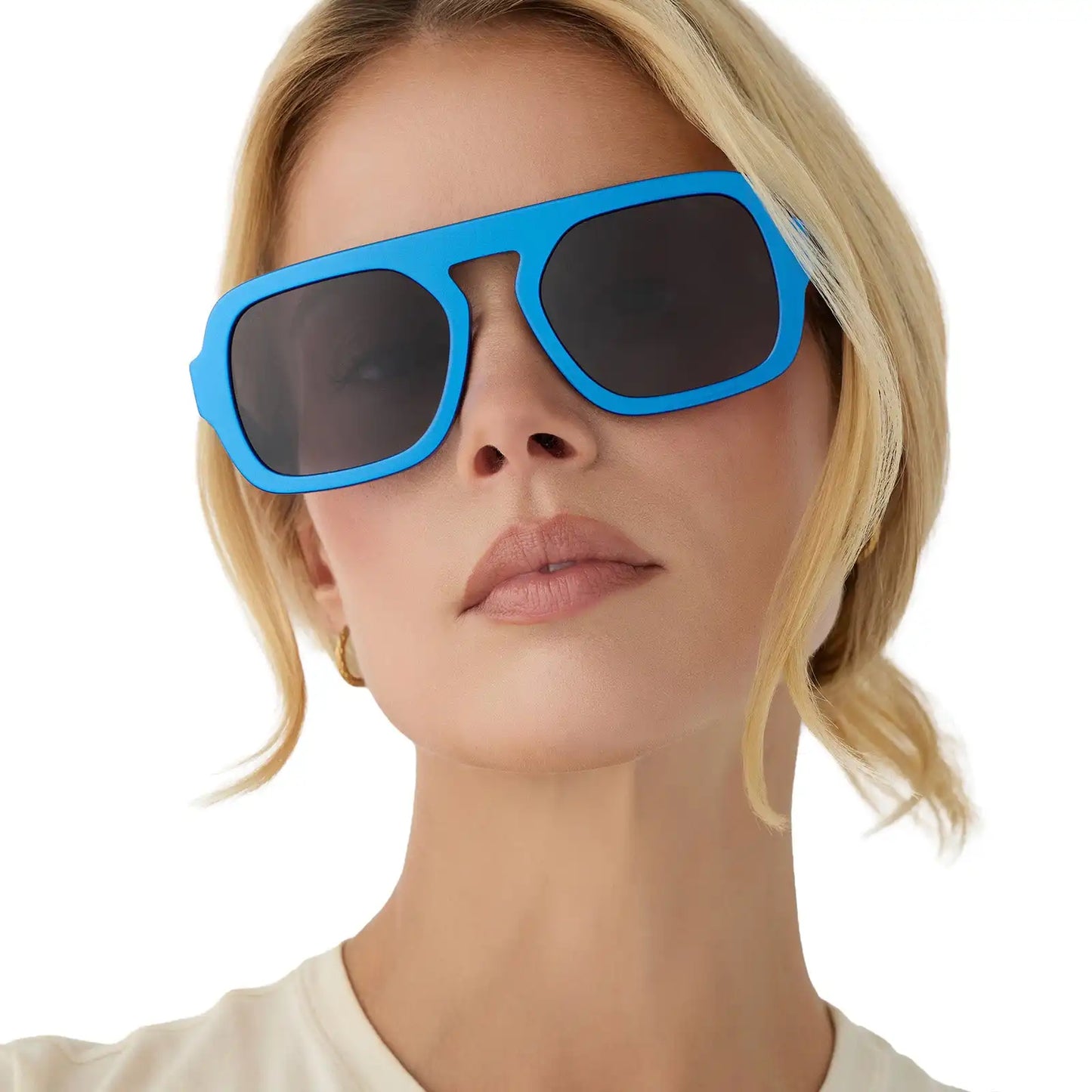 ALIX - LUMINOUS BLUE + BLUE GRADIENT + POLARIZED + SUNGLASSES