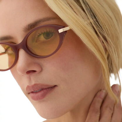 CLAUDINE - TERRACOTTA + CHAMPAGNE TINT + SUNGLASSES