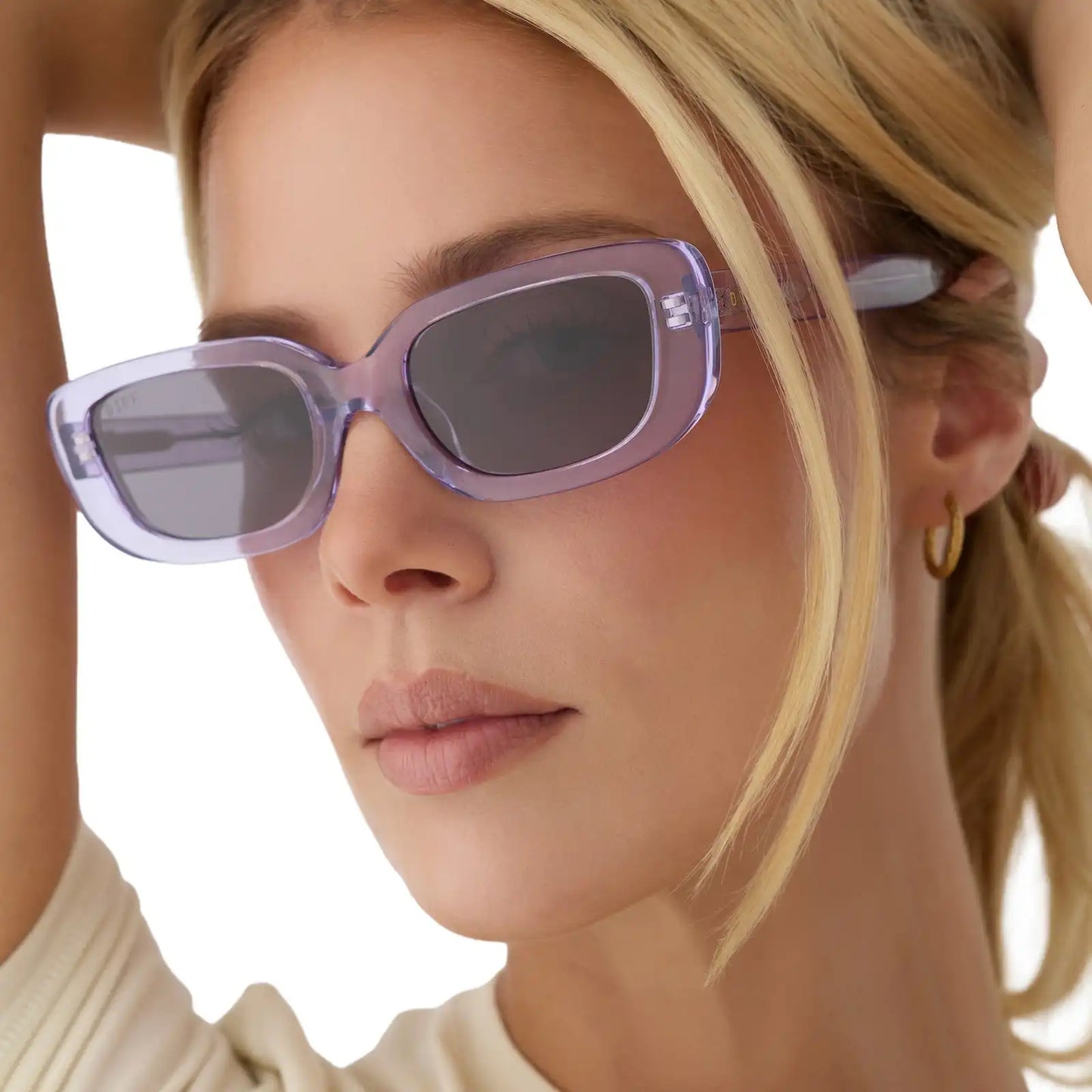 DAPHNE II - LILAC CRYSTAL + GREY + SUNGLASSES