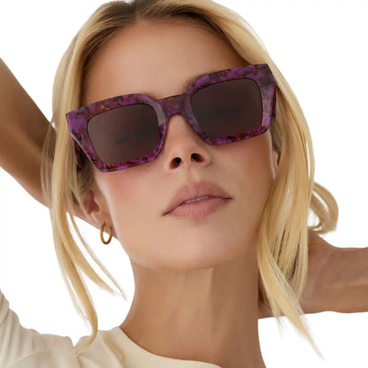 GREER - LAVENDER HAZE TORTOISE + BROWN + SUNGLASSES