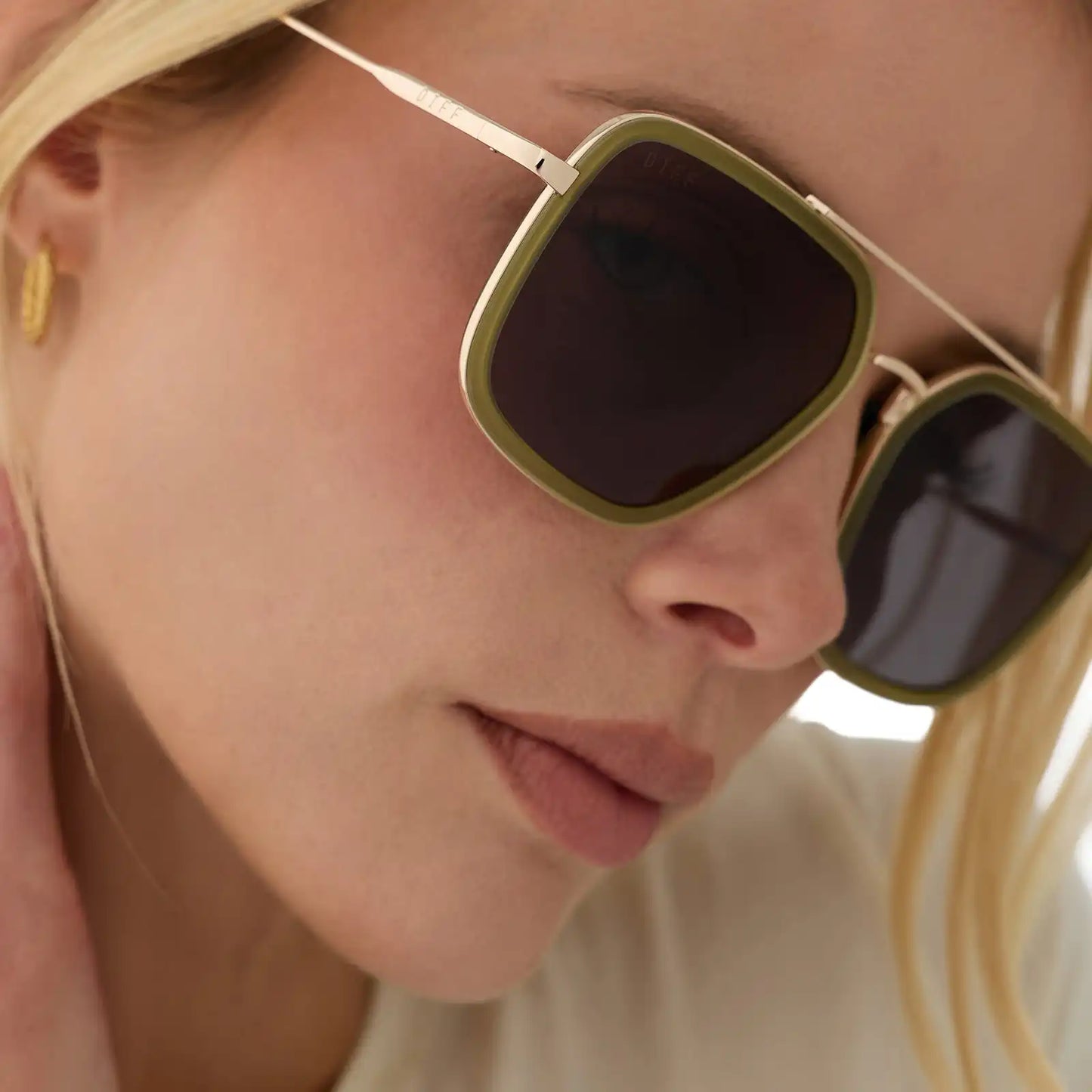 JORDAN - SWEET PEA + GREY + SUNGLASSES