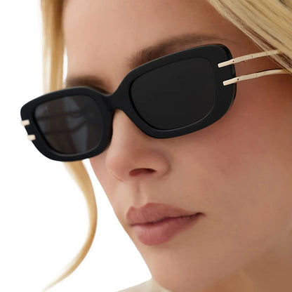 SABINE - BLACK + GREY + POLARIZED + SUNGLASSES