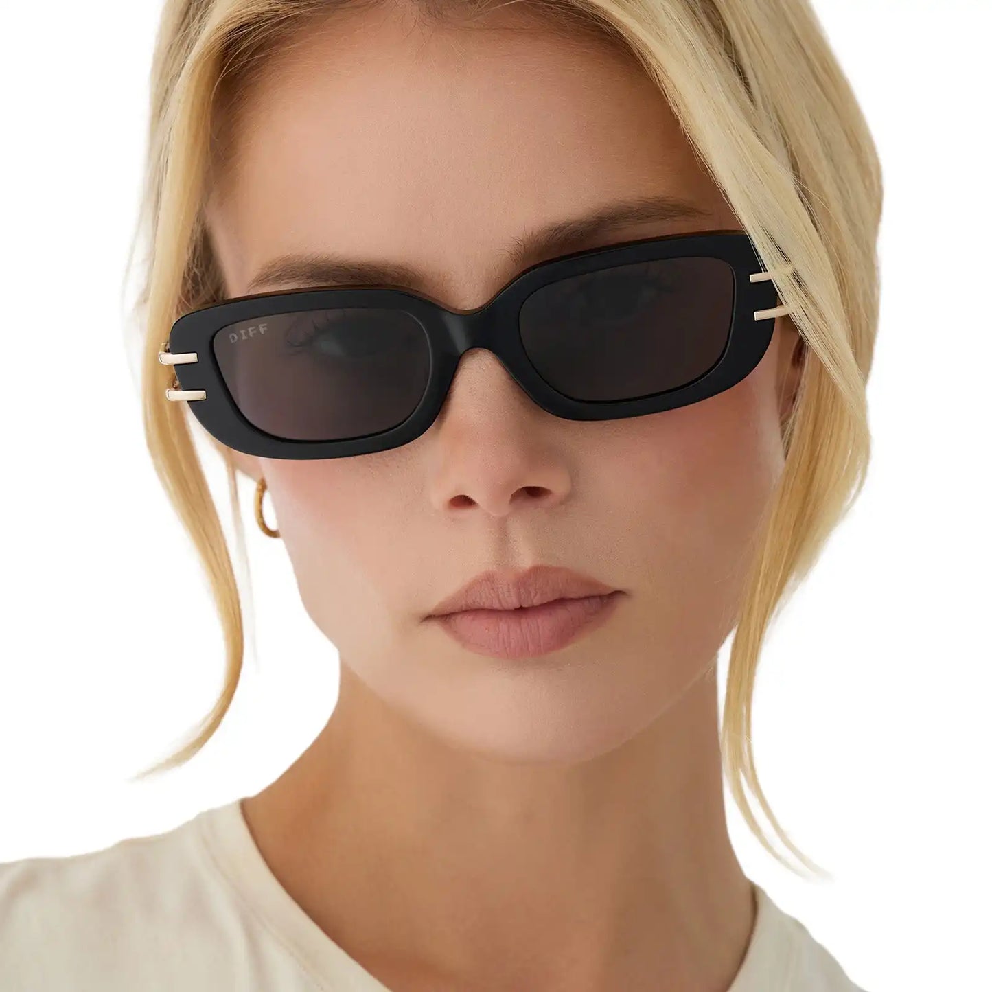 SABINE - BLACK + GREY + POLARIZED + SUNGLASSES