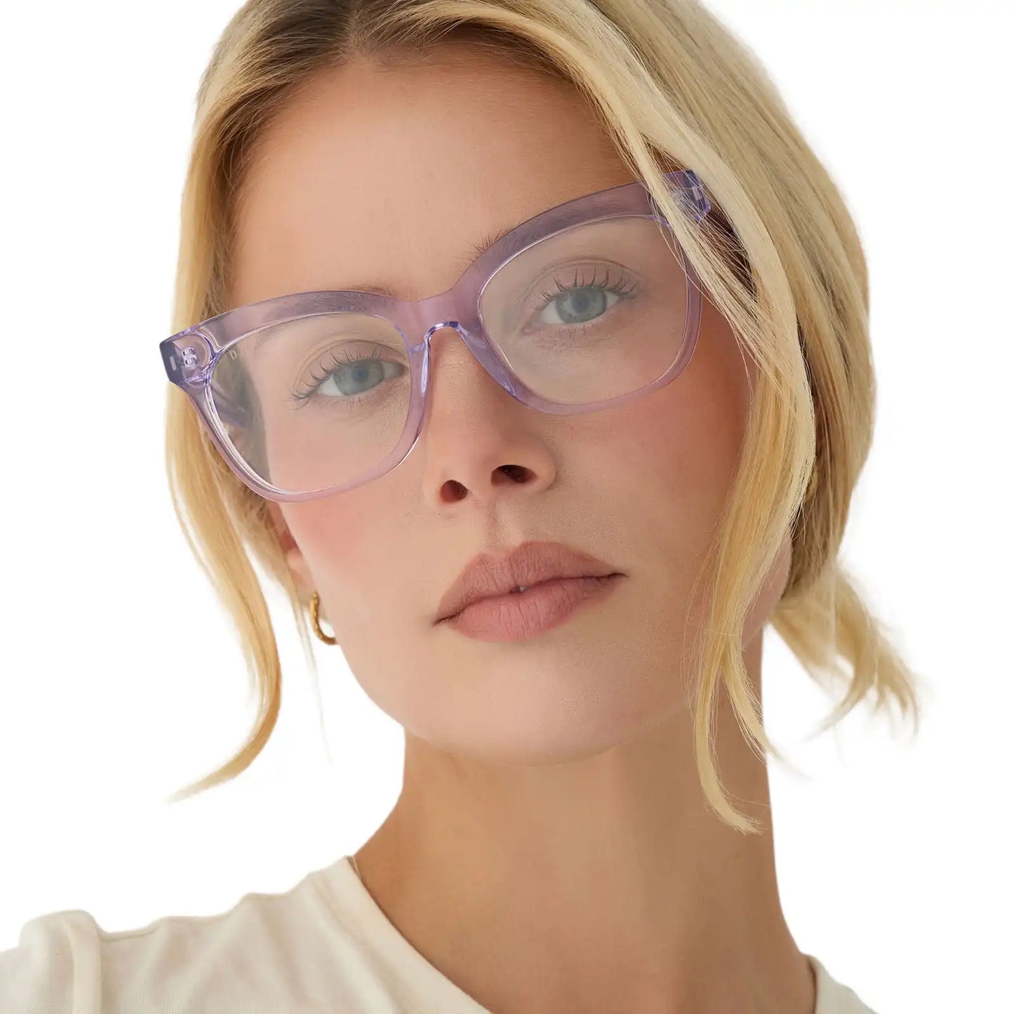 WINSTON - LILAC CRYSTAL + GLASSES