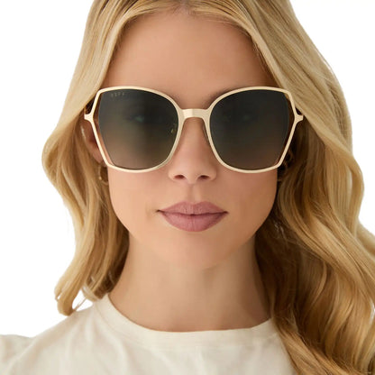 DONNA III - GOLD + COOL MATCHA GRADIENT + POLARIZED SUNGLASSES