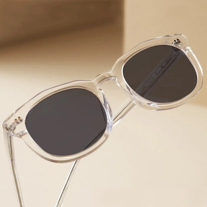 WESTON - CLEAR CRYSTAL + GLASSES