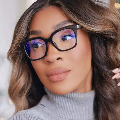 BELLA XS - BLACK + GLASSES