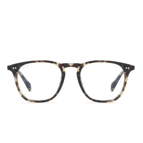 MAXWELL - ESPRESSO TORTOISE + BLUE LIGHT TECHNOLOGY GLASSES