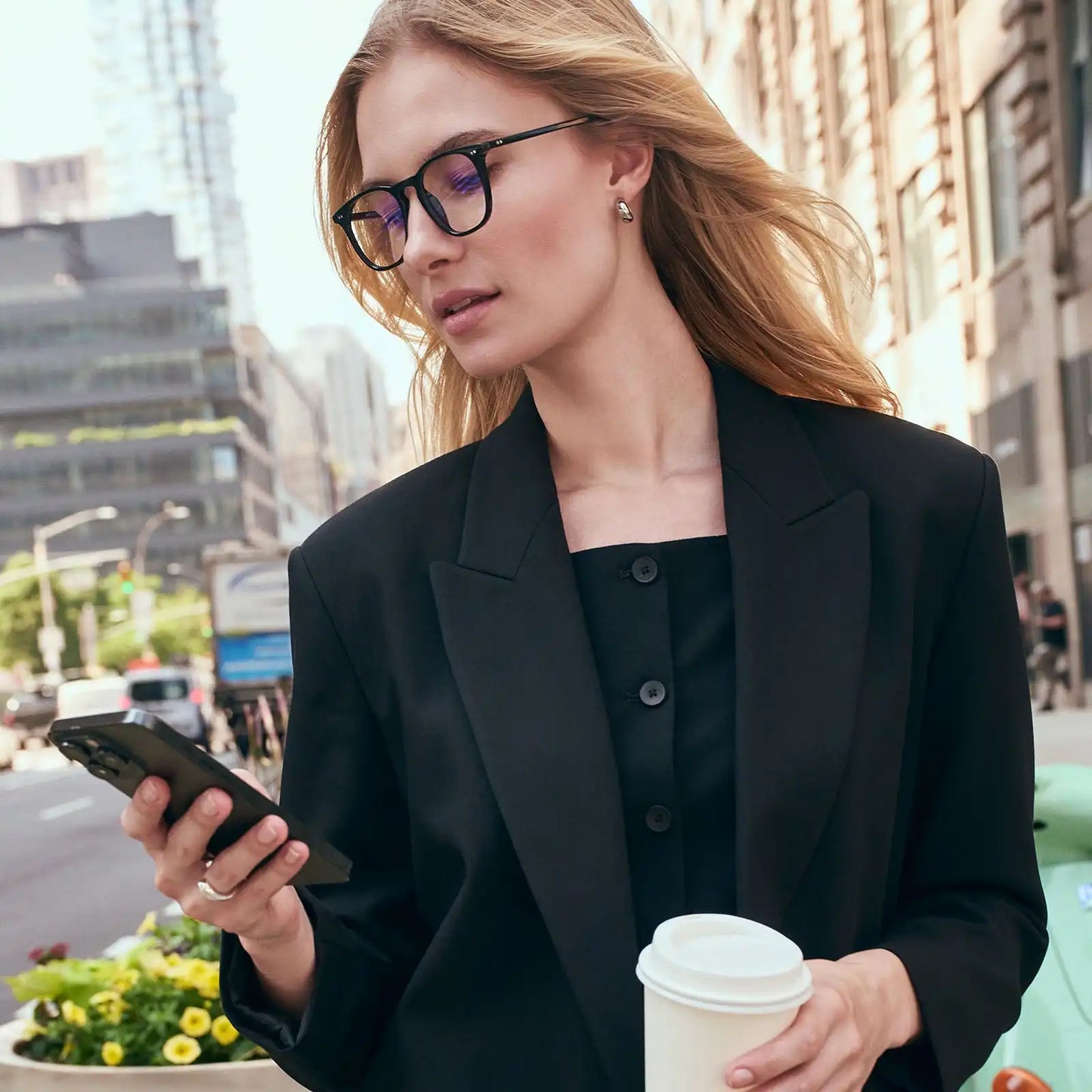 MAXWELL - BLACK + BLUE LIGHT TECHNOLOGY GLASSES