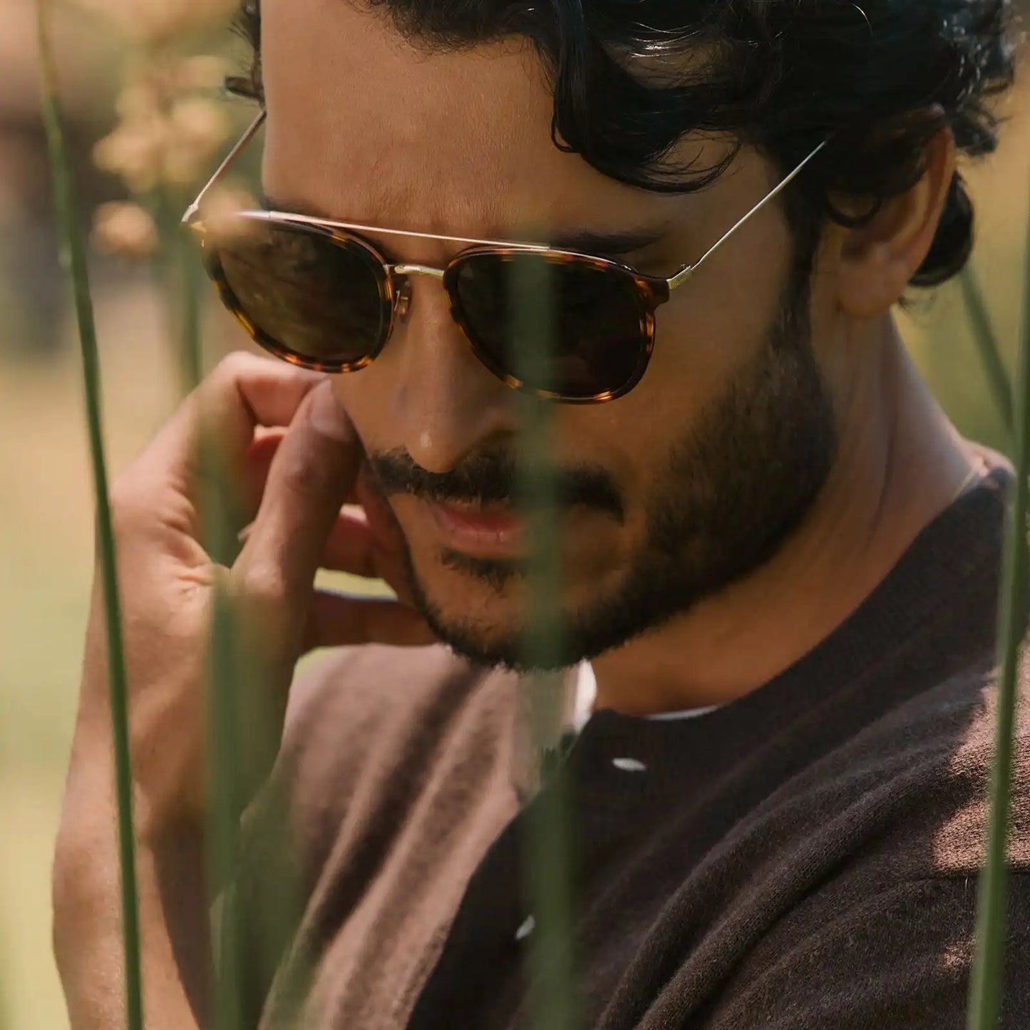 CAMDEN - RICH TORTOISE + BROWN + POLARIZED SUNGLASSES