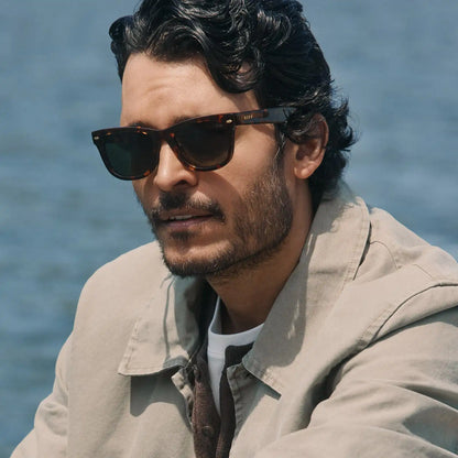 MERCER - RICH TORTOISE + G15 + POLARIZED + SUNGLASSES