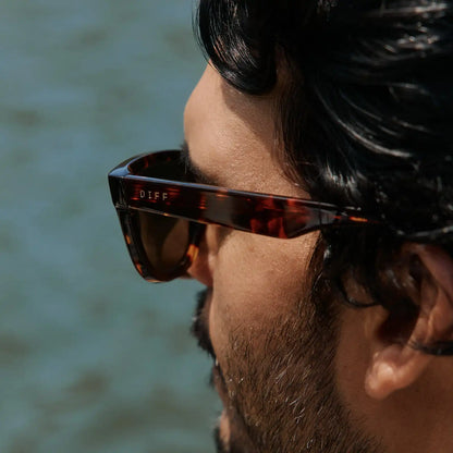 MERCER - RICH TORTOISE + G15 + POLARIZED + SUNGLASSES
