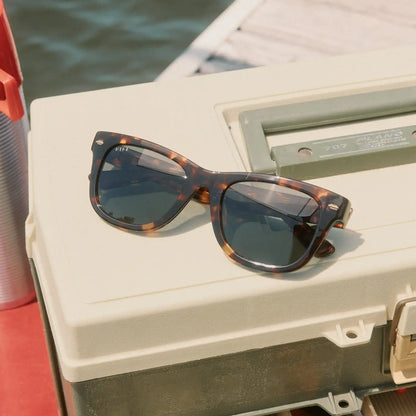 MERCER - RICH TORTOISE + G15 + POLARIZED + SUNGLASSES