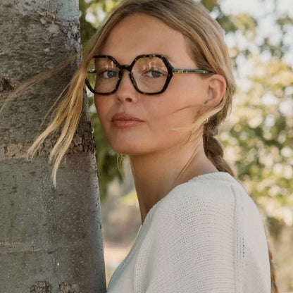 DIXIE - ESPRESSO TORTOISE + BLUE LIGHT GLASSES